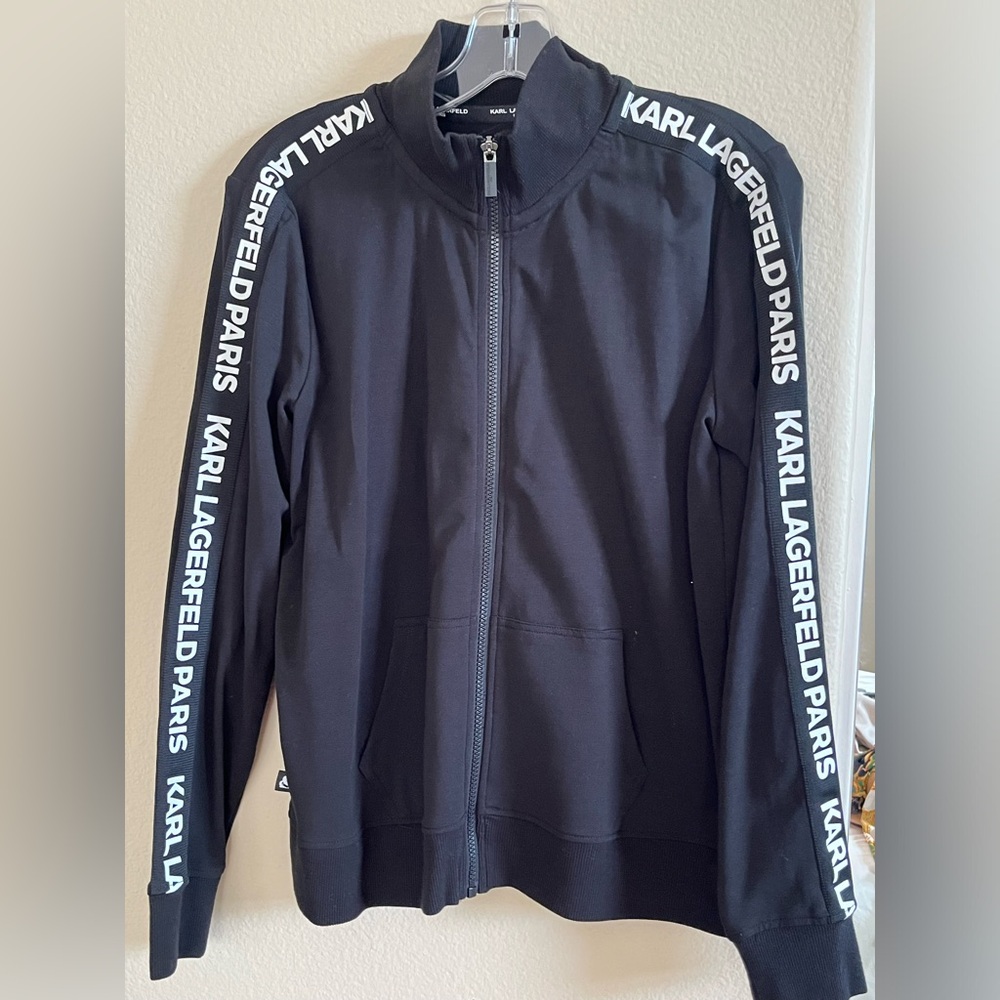 Karl Lagerfeld Track Suit Jacket 🖤 Size S